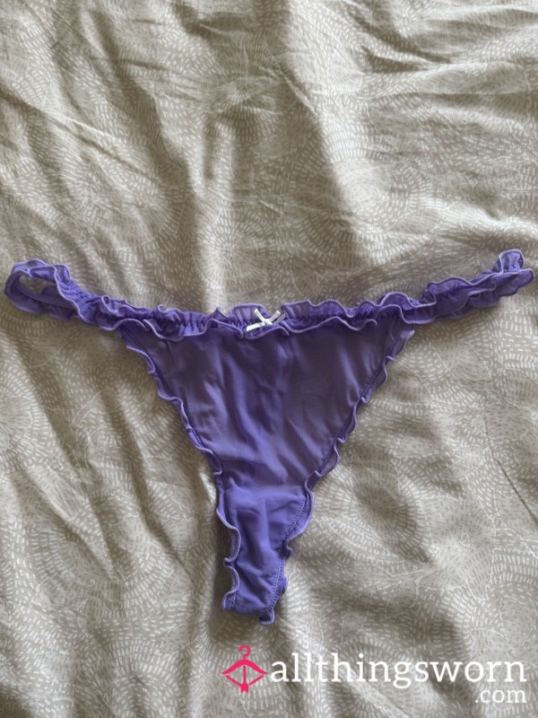 Purple Thongs