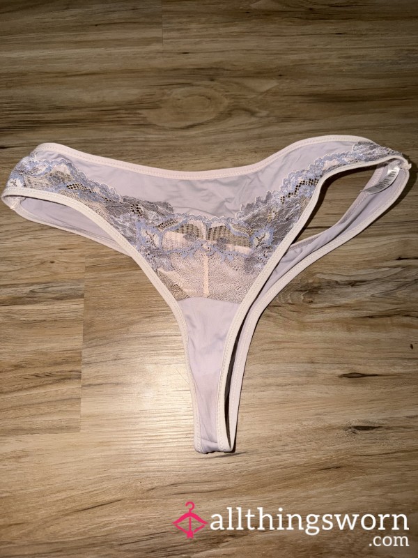 💜🤍 Purple Thongs 🤍💜