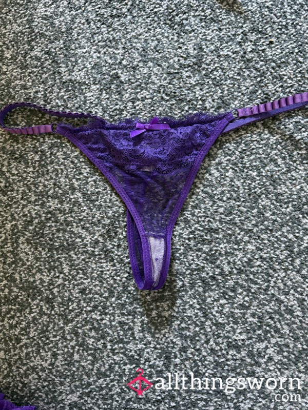 Purple Thongs