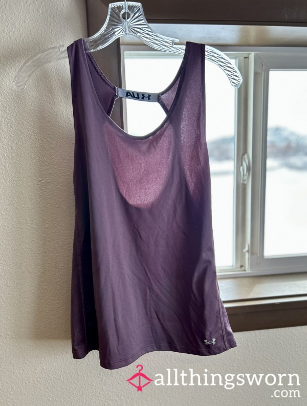 Purple Under Armor Top