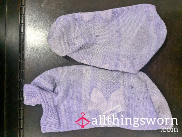Purple Under Armour Socks