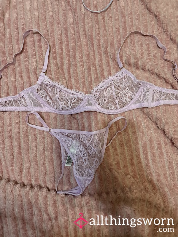 Purple Underwear Set