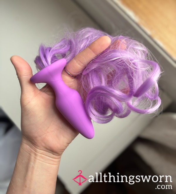 Purple Unicorn Tail Bu*t Plug 🌈