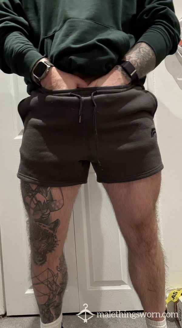 Pursue Fitness Grey Cotton Gym Shorts [MEDIUM]