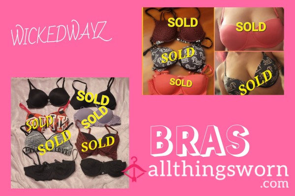 PADDED, PUSH UP & REGULAR BRAS