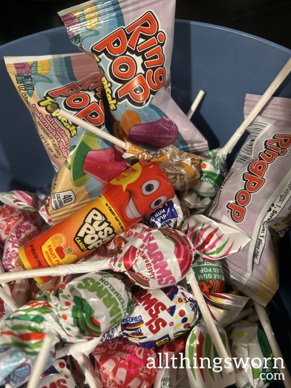 Pu**y 🍭!!! All Different Kinds! All Going Inside Me!