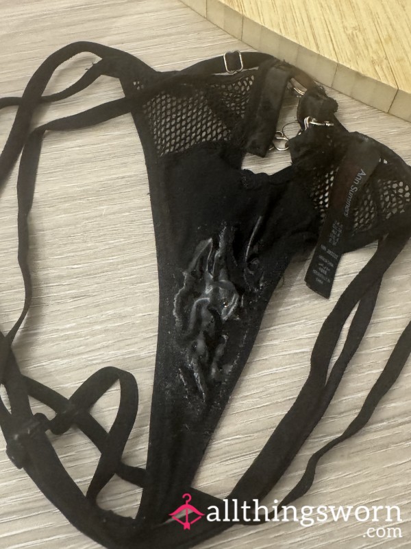 Pu**y JUICE FILLED G STRING THONG