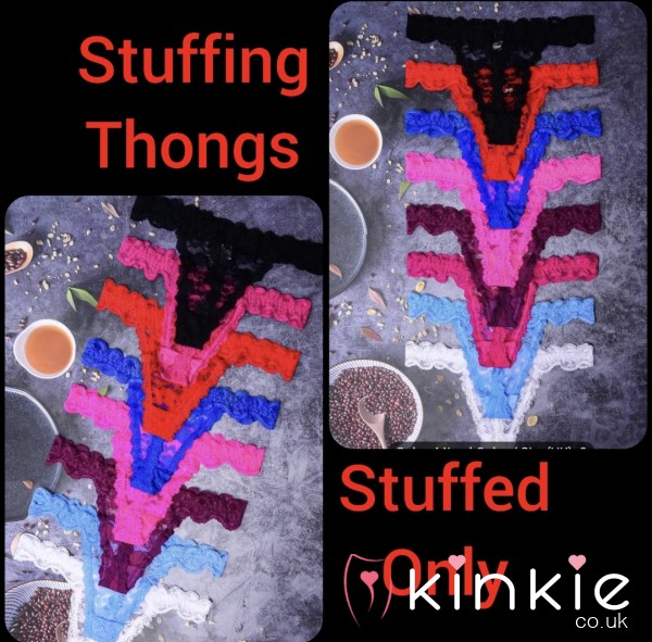 Pu**y Or A** Stuffed Thongs. ( Stuffed Only )