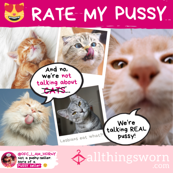 Pu**y Rating - Rate My Pu**y! (🦋 Bu*terfly / 👐🏽 Outer / 👄 Big Labia)