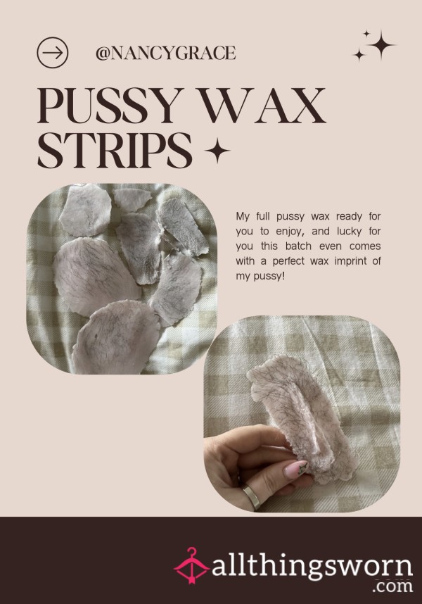 Pu**y Wax Strips