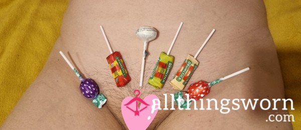 Pu**ypop Lollipop Masturbation