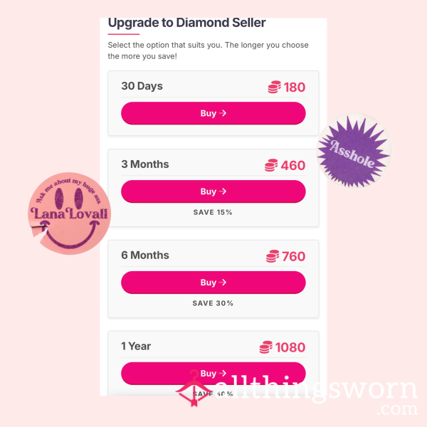 Diamonds Are A Girl’s Best Friend | Pay For My Diamond Upgrade