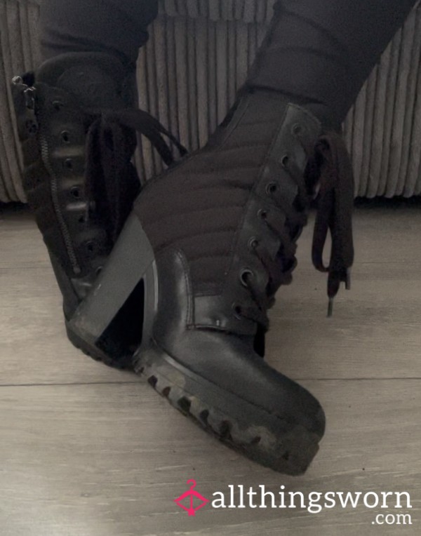 Putting On My Ankle Boots