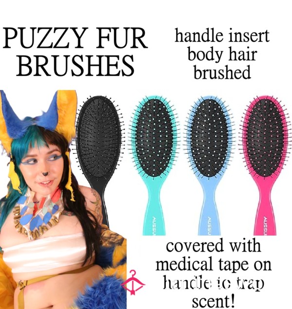 PUZZY HAIR BRUSH (3 Days Brushing & F**king)