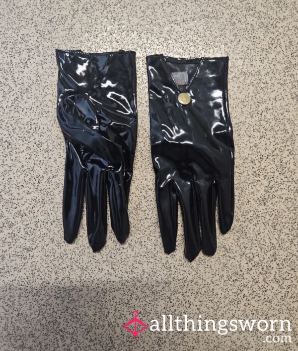 PVC Ann Sunmer Uniform Gloves 🖤 £35