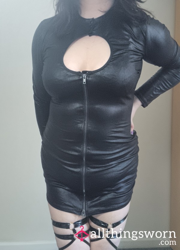 PVC Dominatrix Dress 🖤