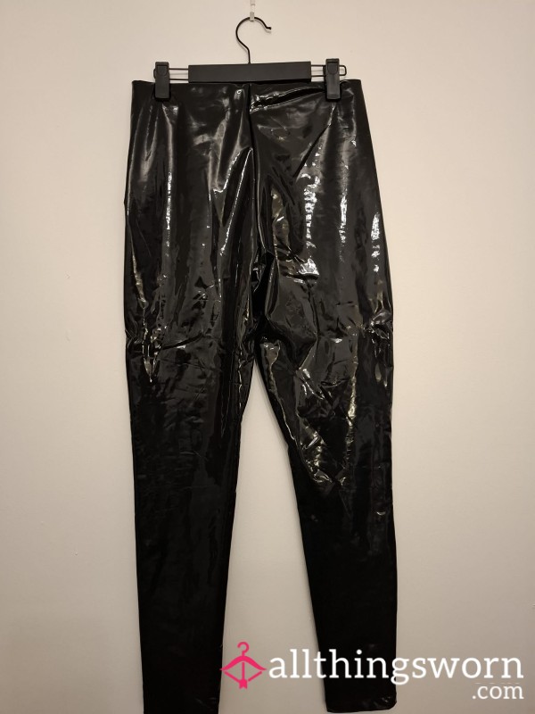PVC/ Leather Look Leggings - Well Worn