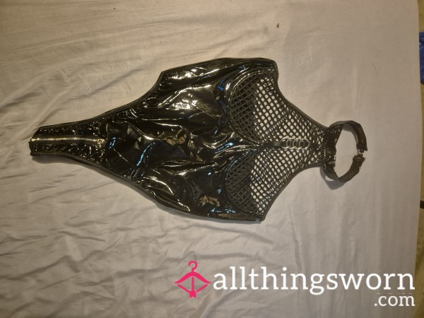 Pvc Narrow Gusset Body Suit