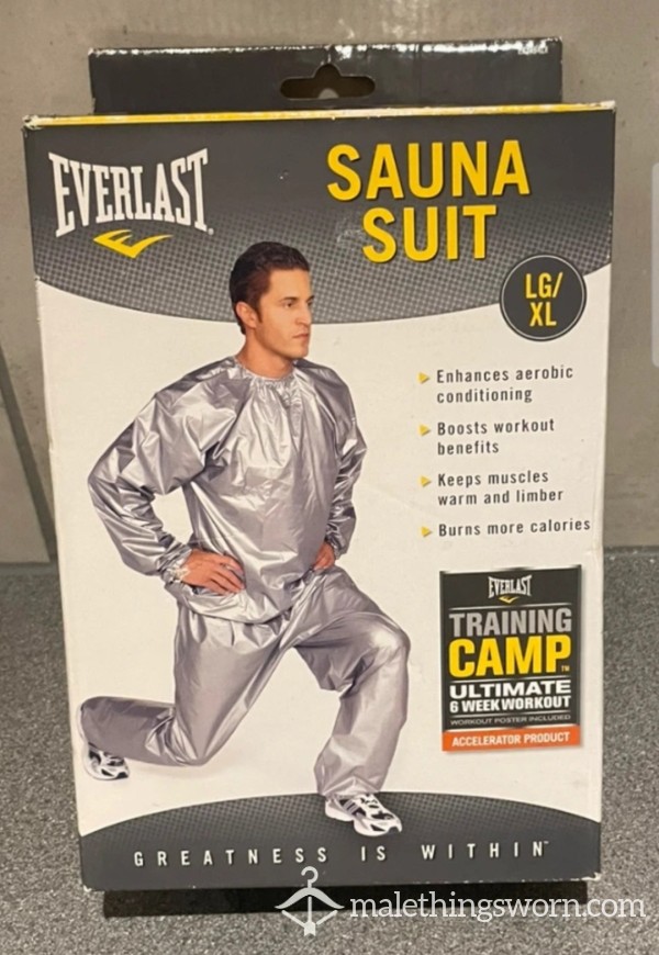PVC SLIVER SAUNA SUIT