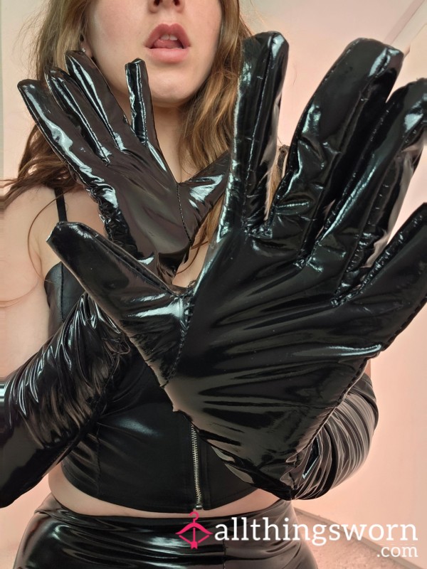 Pvc Well-worn Gloves 🖤