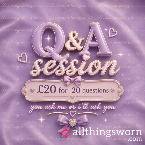 Q&A Time🥴