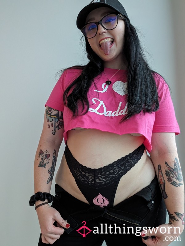 Qos Lace Thong