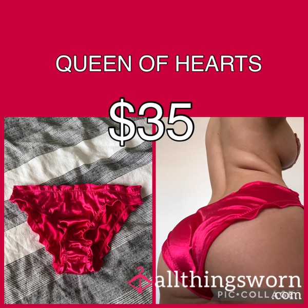 QUEEN OF HEARTS - SATIN