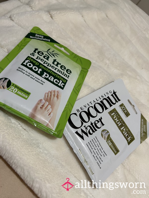 🦶 SweetMamaClare’s Foot Mask – Fresh From My Self-Care Ritual🦶