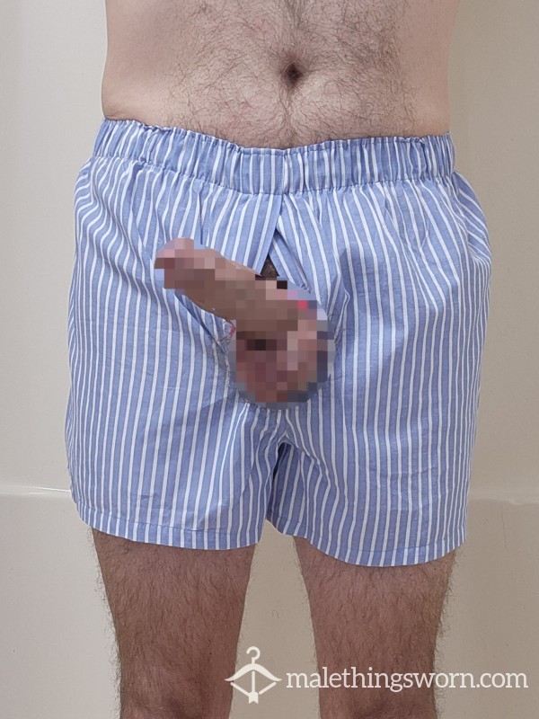 Quick Pi*s In My Cotton Boxer Shorts