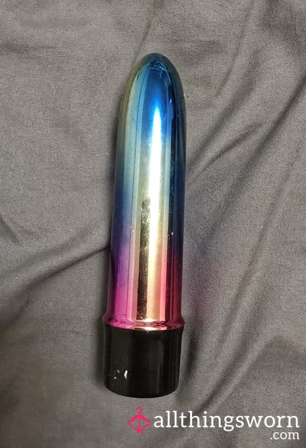 Rainbow Bullet Vibrator- Just Used Last Night