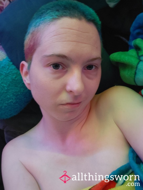 Rainbow Hair And Big Tits