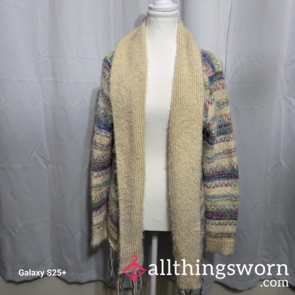 Rainbow Knit Cardigan