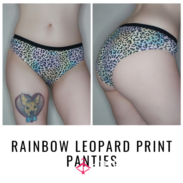RAINBOW LEOPARD PANTIES