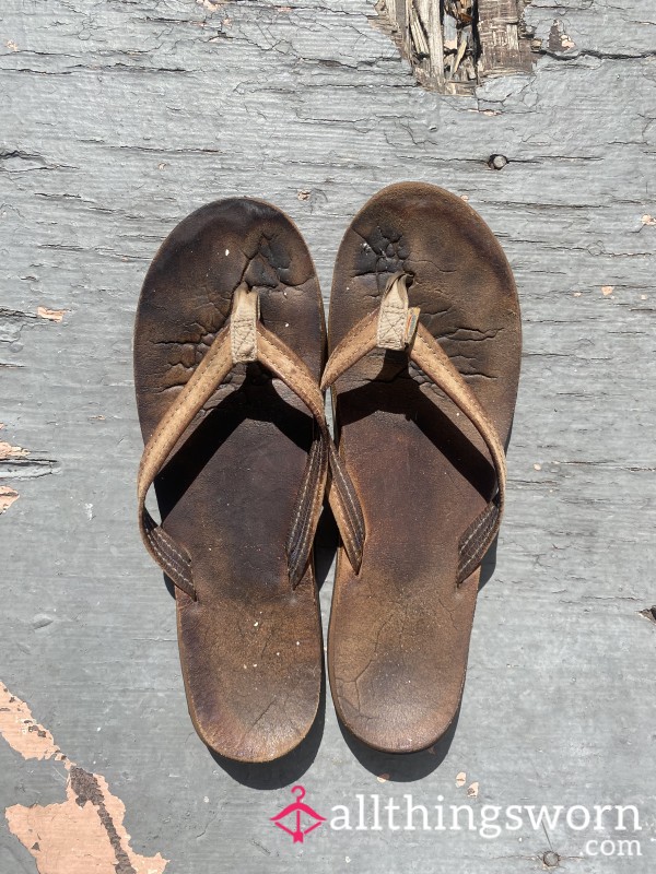 Rainbow Sandals – Well Worn Everyday Pair (7+ Years)
