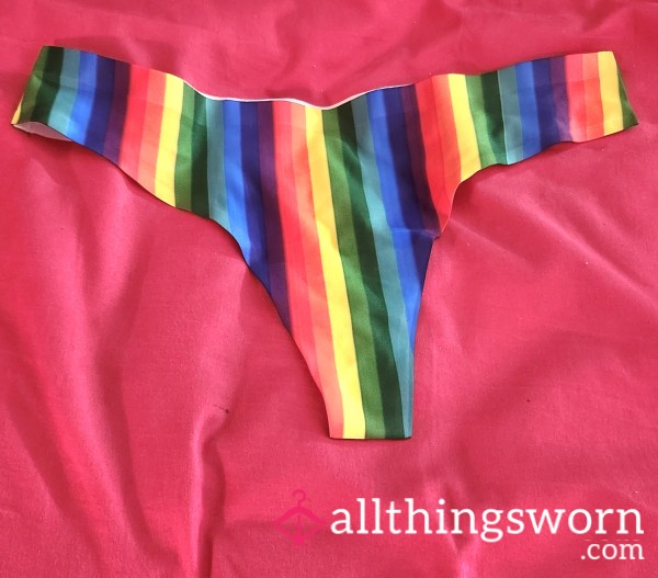 S**y Rainbow Thong (private Collection)