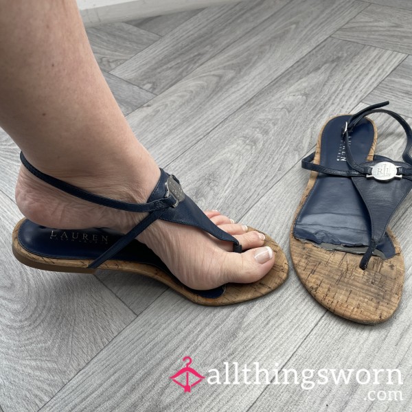 Ralph Lauren Leather Sandals