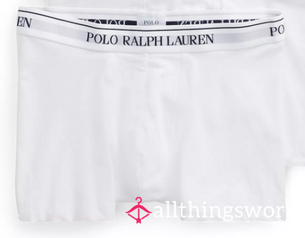 Ralph Lauren White Boxer