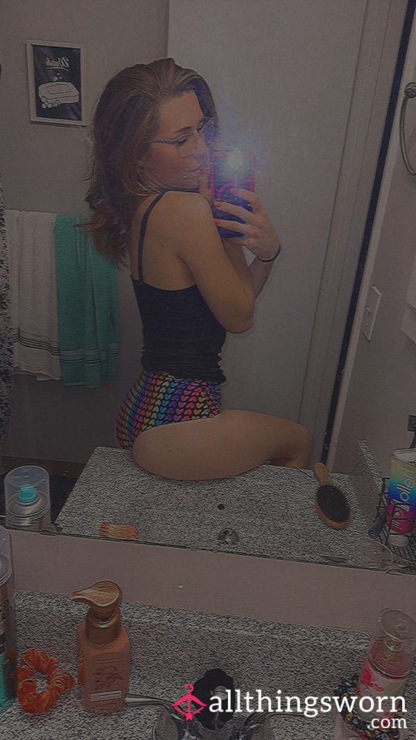 Ranbow Heart Panties