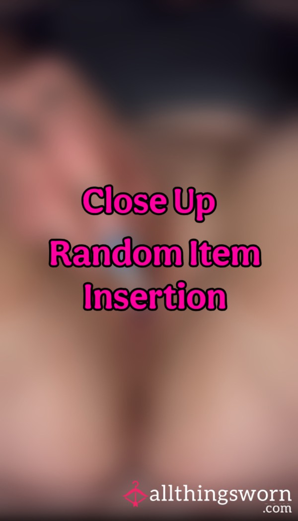 Random Item Insertion Preview