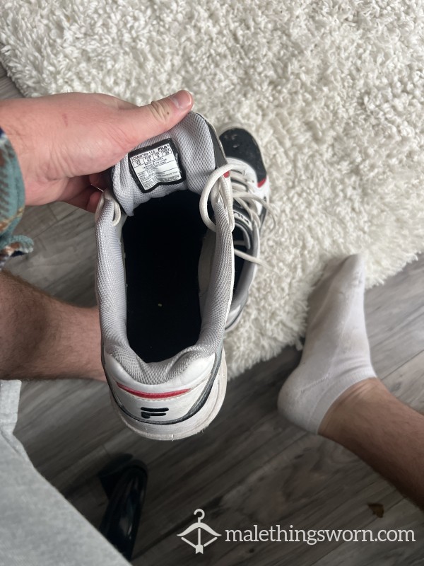 Rank Fila Gym Shoes Worn Hard Stink Strong 💦