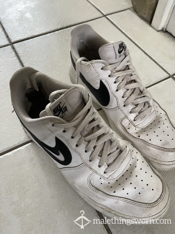 Nike Air Force Ones Sweaty Gym Trainers