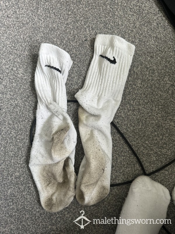 RANK White Nike Socks