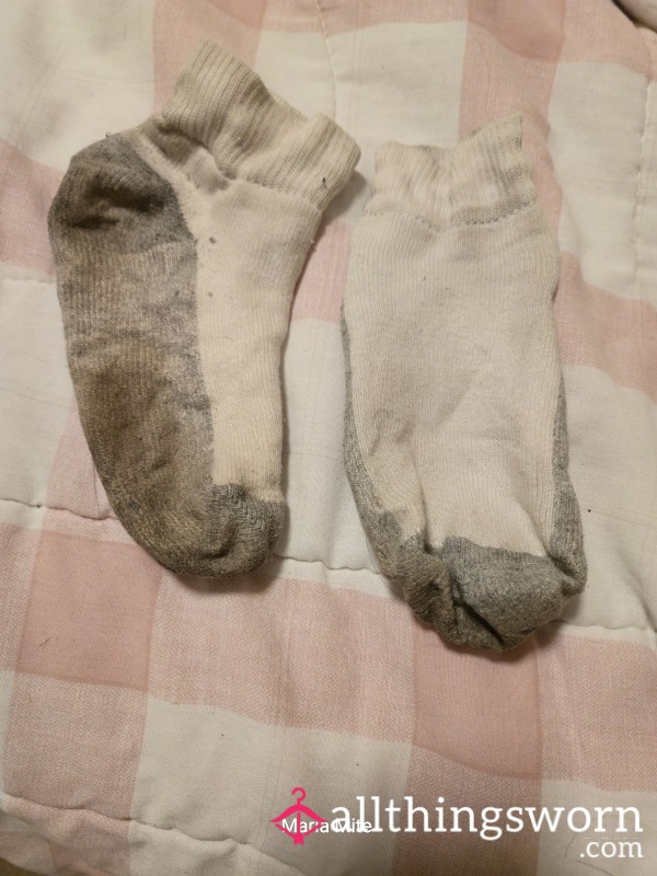 Rank White Socks
