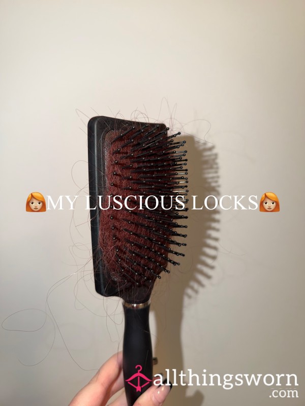 ❤️‍🔥[RARE] LUSCIOUS RED HAIR STRANDS - FROM MY PERSONAL BRUSH 👩🏼‍🦰❤️