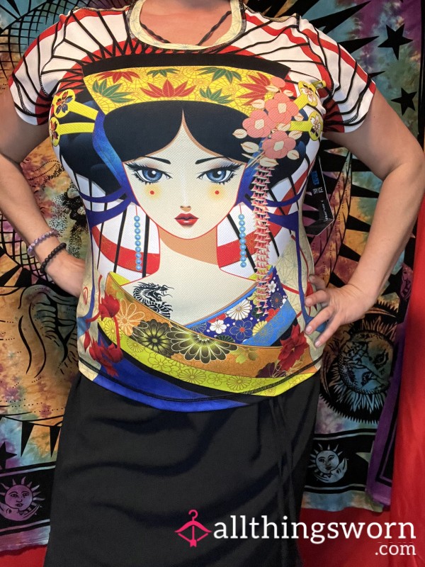 Rare Sold Out Inkburn Miko Style Shirt