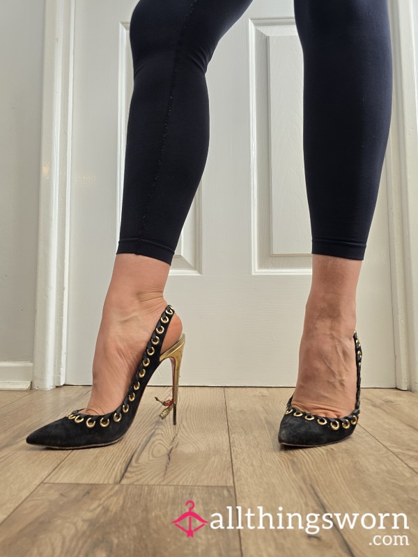 Rare Unique Pair Of Louboutins Worn By 2 Of Us