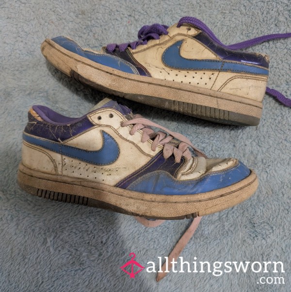 NIKE COURT FORCE RARE VINTAGE!!!!!!! Dirtiest Sneakers Ever 15 Years Old Made In 2007  By Rainbow 🌈🌈🌈🌈 DEFINITELY WORTH IT BELIEVE ME