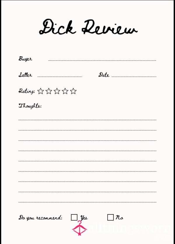 Rate Your D*ck