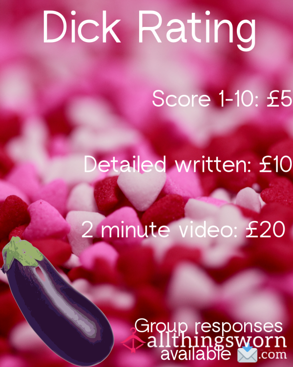 🍆 Rating