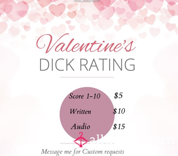 Rating Scale Out Of 10!